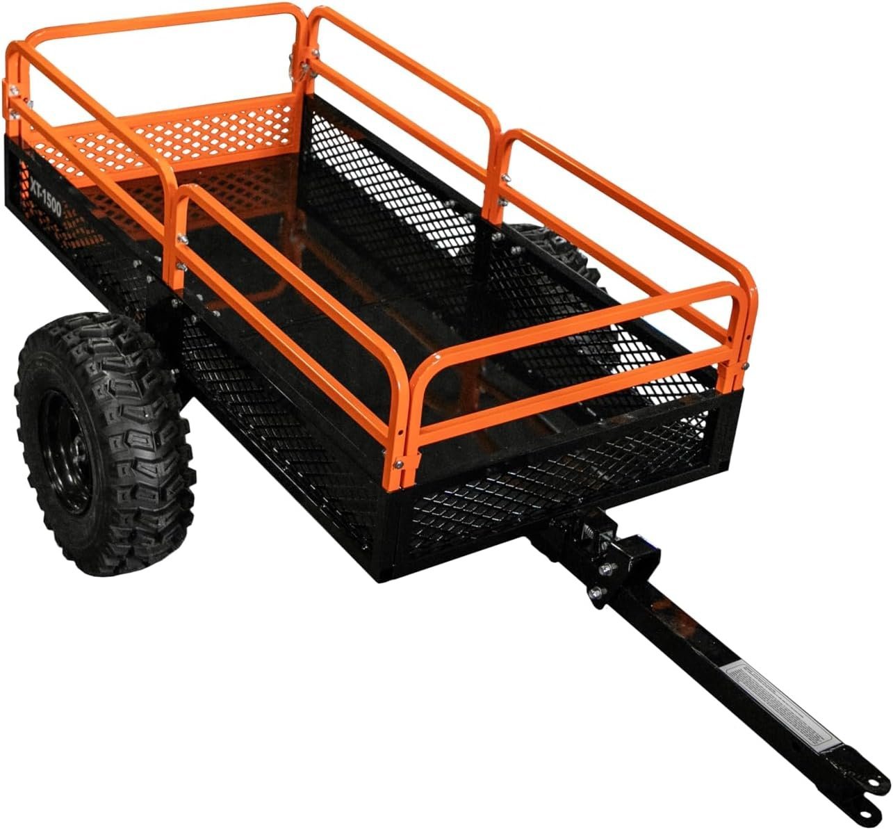Impact Implements 1500 lb Utility Cargo Trailer with Pivot Dump for ATV, UTV, and Lawn Tractor